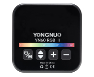 Yongnuo YN60 RGB II - WB (2500K - 9900K) czarna - 1264392 - zdjęcie 2